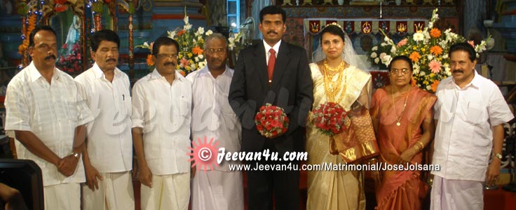 Jose Jolsana Wedding Photo Album Kerala
